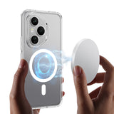 For-Honor-400-Pro-5G-(Global)-Clear-Phone-Case-Compatible-with-MagSafe-TPU+Acrylic-Back-Cover-Clear