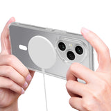 For-Honor-400-Pro-5G-(Global)-Clear-Phone-Case-Compatible-with-MagSafe-TPU+Acrylic-Back-Cover-Clear