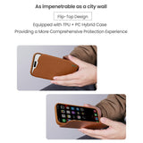 NILLKIN-Qin-Pro-Series-for-iPhone-17-Pro-Max-Case-with-Card-Slots-Leather-Phone-Cover-Black