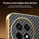 For-OnePlus-Ace-5-5G-/-5-Pro-5G-/-13R-5G-Phone-Case-Carbon-Fiber-Textured-Electroplated-TPU-Back-Cover-Black