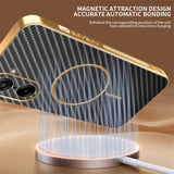 For-OnePlus-Ace-5-Racing-5G-/-Nord-CE5-5G-Phone-Case-Carbon-Fiber-Textured-Electroplated-TPU-Back-Cover-Black