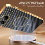 For-OnePlus-Nord-4-Phone-Case-Carbon-Fiber-Textured-Electroplated-TPU-Back-Cover-Black