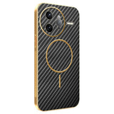 For-Xiaomi-Redmi-K80-Pro-5G-/-Poco-F7-Ultra-5G-Phone-Case-Carbon-Fiber-Textured-Electroplated-TPU-Back-Cover-Black