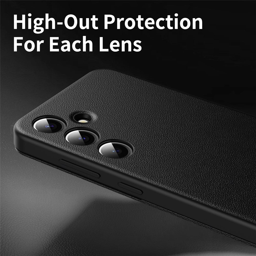 For-Samsung-Galaxy-S25-FE-Case-with-Card-Holder-Smart-View-Window-Leather-Phone-Cover-Black