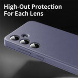 For-Samsung-Galaxy-S25-FE-Case-with-Card-Holder-Smart-View-Window-Leather-Phone-Cover-Lavender-Grey