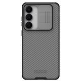 NILLKIN-Camshield-Pro-Series-For-Samsung-Galaxy-S25-FE-Case-TPU-+-PC-Clear-Black-Phone-Cover-with-Camera-Slider
