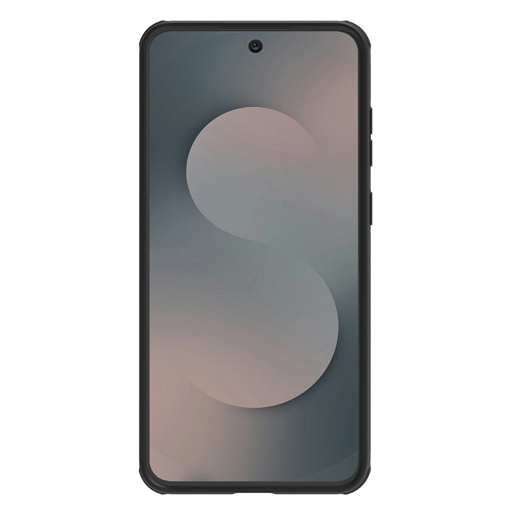 NILLKIN-Camshield-Pro-Series-For-Samsung-Galaxy-S25-FE-Case-TPU-+-PC-Clear-Black-Phone-Cover-with-Camera-Slider