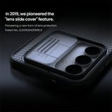 NILLKIN-Camshield-Pro-Series-For-Samsung-Galaxy-S25-FE-Case-TPU-+-PC-Clear-Black-Phone-Cover-with-Camera-Slider