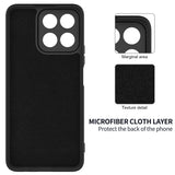 For-Honor-400-Smart-5G-/-Honor-X7d-4G-/-Honor-X7d-5G-/-Honor-400-Smart-4G-Liquid-Silicone-Case-Phone-Back-Cover-with-Hand-Strap-Black