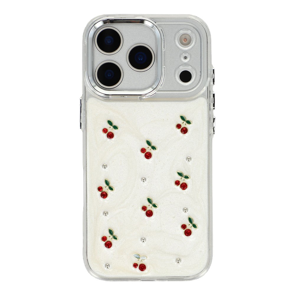 For-iPhone-17-Pro-For-iPhone-17-Pro-Case-3D-Epoxy-Cherry-Design-Soft-TPU-Back-Cover