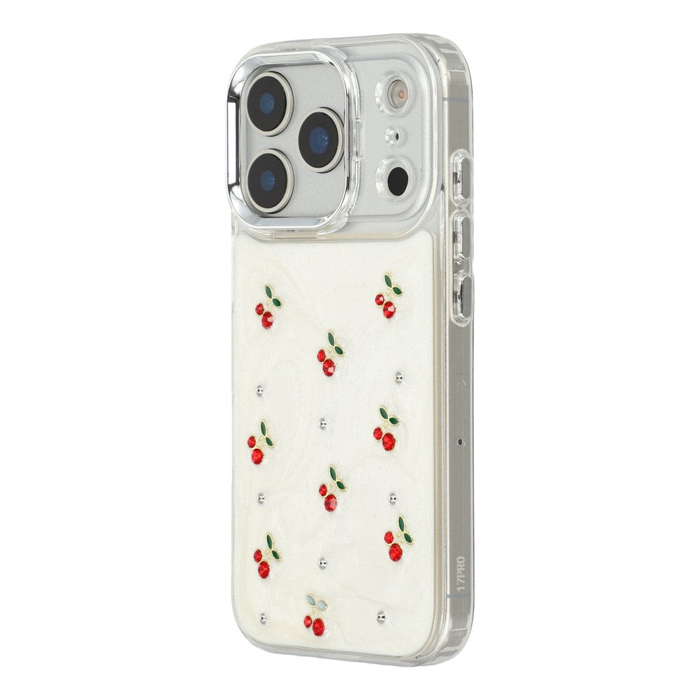 For-iPhone-17-Pro-For-iPhone-17-Pro-Case-3D-Epoxy-Cherry-Design-Soft-TPU-Back-Cover