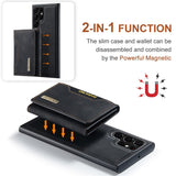 DG.MING-M2-Series-Protective-Case-for-Samsung-Galaxy-S23-Ultra-Detachable-Wallet-Phone-Case-Anti-Drop-Shockproof-Cover-with-Kickstand-Black