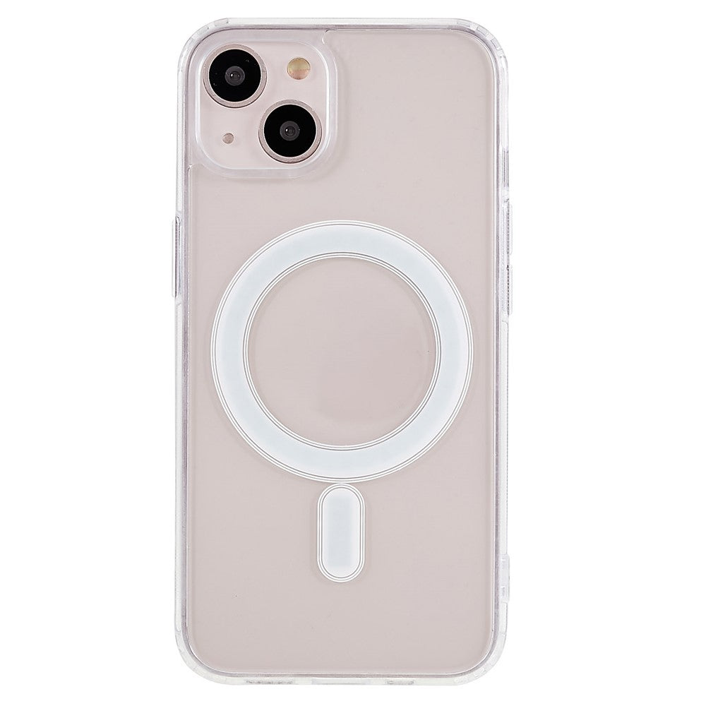 Transparent-Case-for-iPhone-13-mini-5.4-inch,-Acrylic-Back-TPU-Frame-Shockproof-Phone-Cover-Compatible-with-MagSafe