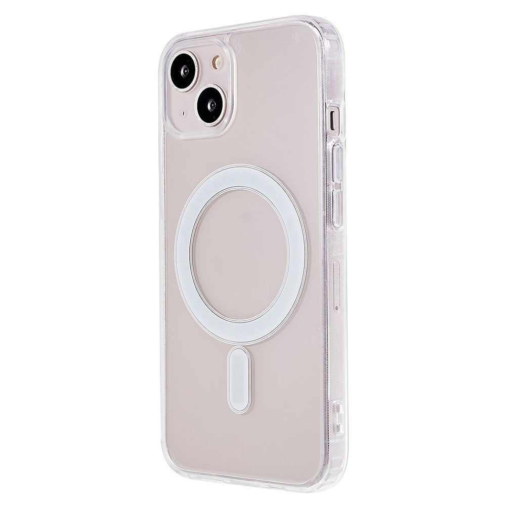 Transparent-Case-for-iPhone-13-mini-5.4-inch,-Acrylic-Back-TPU-Frame-Shockproof-Phone-Cover-Compatible-with-MagSafe