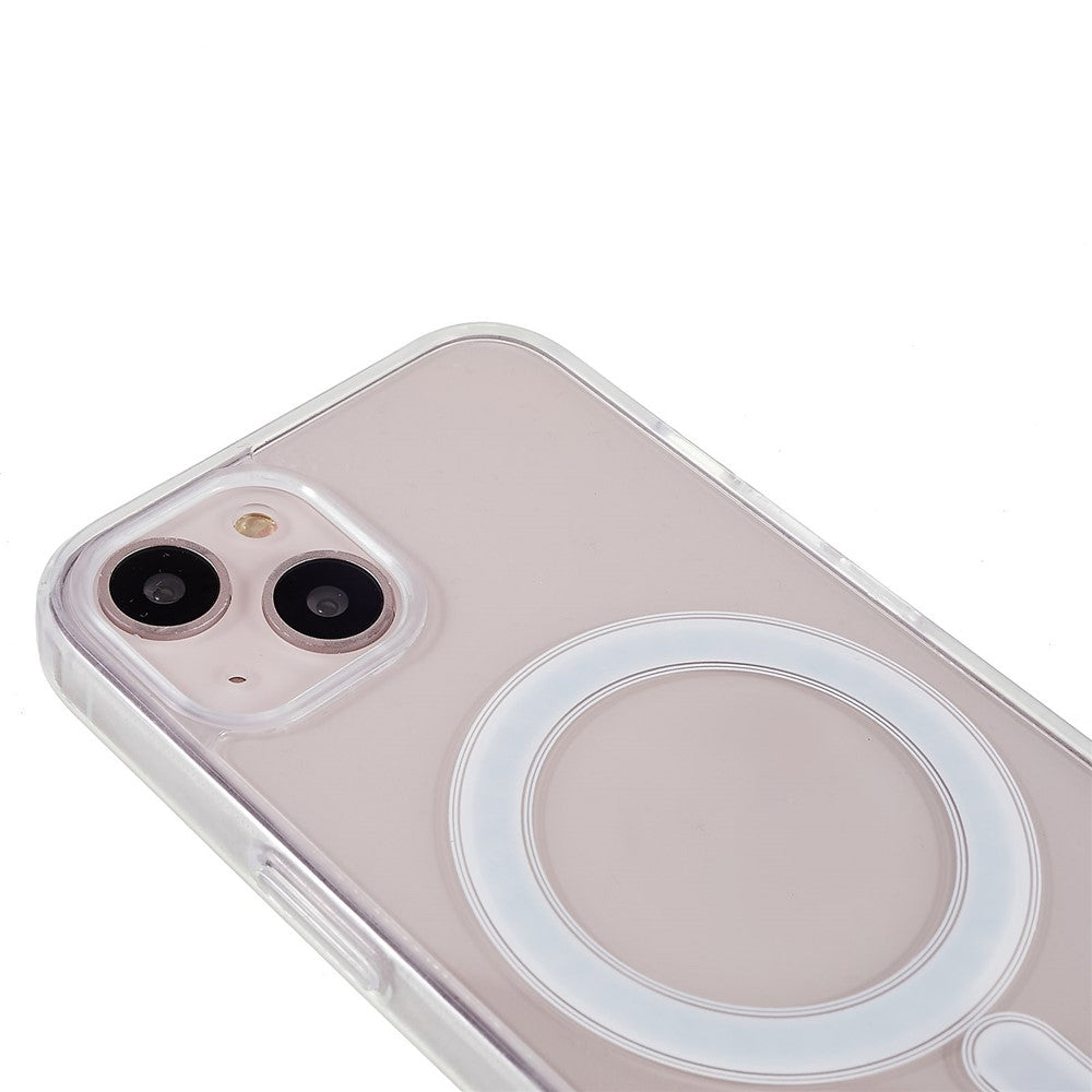 Transparent-Case-for-iPhone-13-mini-5.4-inch,-Acrylic-Back-TPU-Frame-Shockproof-Phone-Cover-Compatible-with-MagSafe