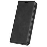 Anti-drop-Phone-Case-For-Samsung-Galaxy-A54-5G-Magnetic-Auto-absorbed-Skin-touch-Feeling-PU-Leather-Flip-Cover-Stand-Wallet-Black