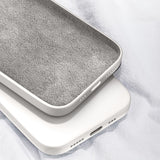 Rubberized-Mobile-Phone-TPU-Case-for-Samsung-Galaxy-S23,-Microfiber-Lining-Design-Straight-Edge-Protective-Cover-Blackish-Green