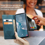 CASEME-013-Series-Phone-Case-for-Samsung-Galaxy-A54-5G-PU-Leather-Case-Wallet-Stand-Shockproof-Cover-Blue