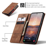 CASEME-013-Series-Phone-Case-for-Samsung-Galaxy-A54-5G-PU-Leather-Case-Wallet-Stand-Shockproof-Cover-Brown