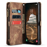 CASEME-008-Series-for-Samsung-Galaxy-A54-5G-PU-Leather-Zipper-Pocket-Case-Detachable-Phone-Stand-Wallet-Cover-Brown