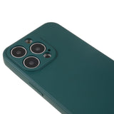 For-iPhone-13-Pro-6.1-inch-Rubberized-TPU-Phone-Case-Soft-Fiber-Lining-Shockproof-Cover-Army-Green