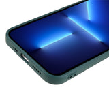 For-iPhone-13-Pro-6.1-inch-Rubberized-TPU-Phone-Case-Soft-Fiber-Lining-Shockproof-Cover-Army-Green