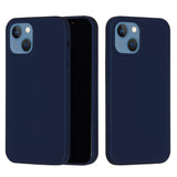 For-iPhone-15-Flexible-Liquid-Silicone-Phone-Case-Soft-Lining-Anti-drop-Cover-Midnight-Blue