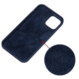 For-iPhone-15-Flexible-Liquid-Silicone-Phone-Case-Soft-Lining-Anti-drop-Cover-Midnight-Blue