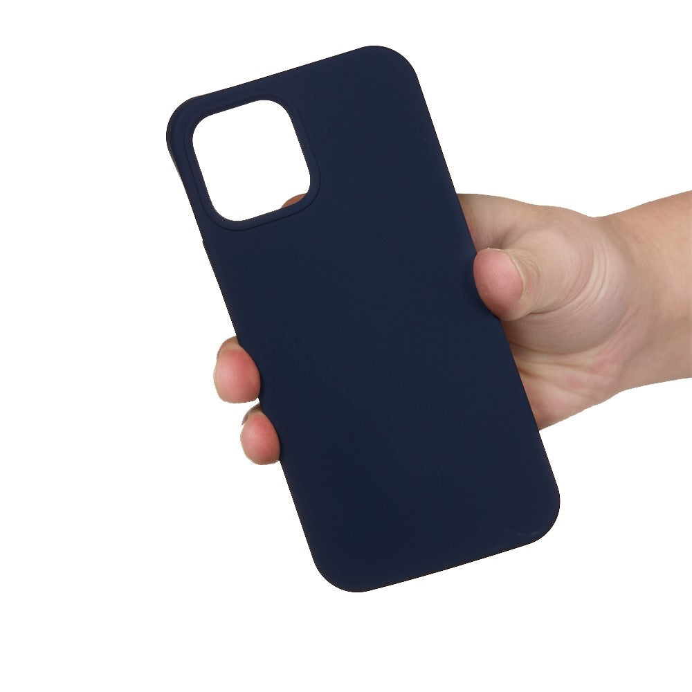 For-iPhone-15-Flexible-Liquid-Silicone-Phone-Case-Soft-Lining-Anti-drop-Cover-Midnight-Blue
