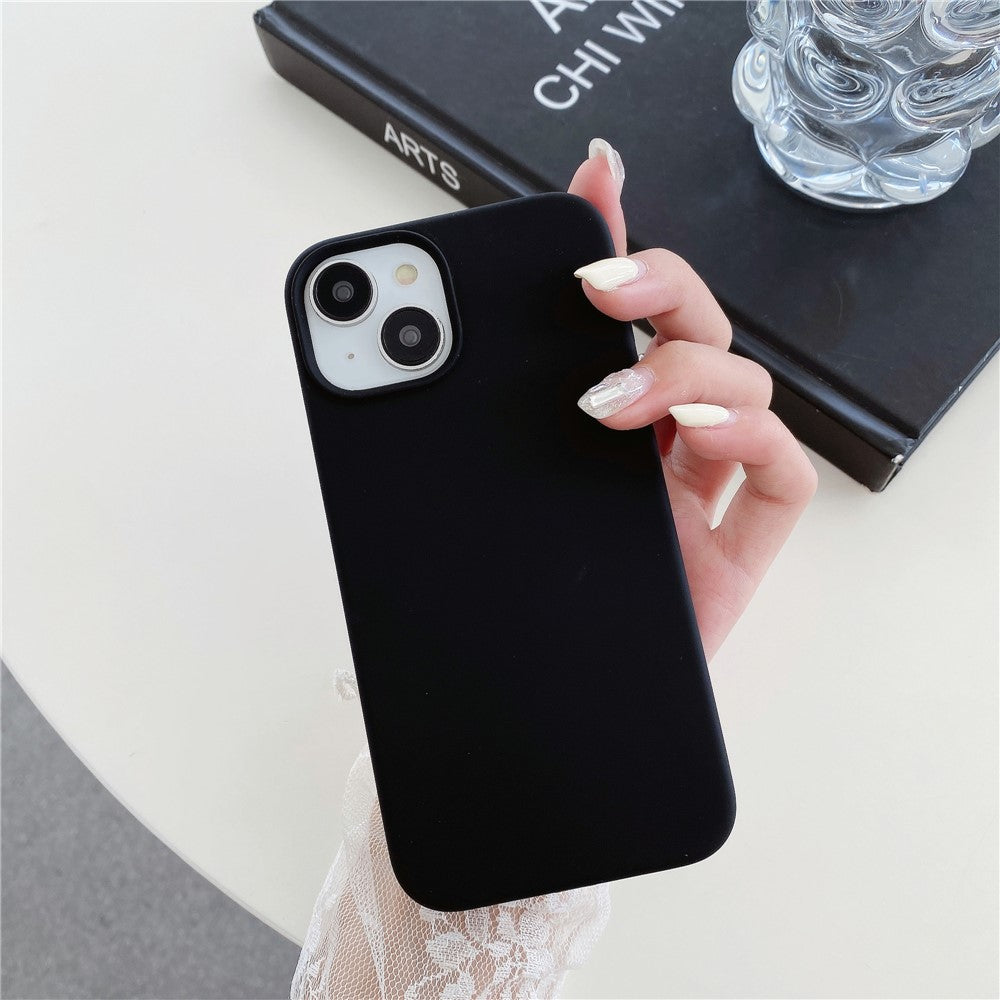 For-iPhone-15-Soft-Silicone-Phone-Case-Slim-Phone-Cover-Compatible-with-MagSafe-Wireless-Charging-Black
