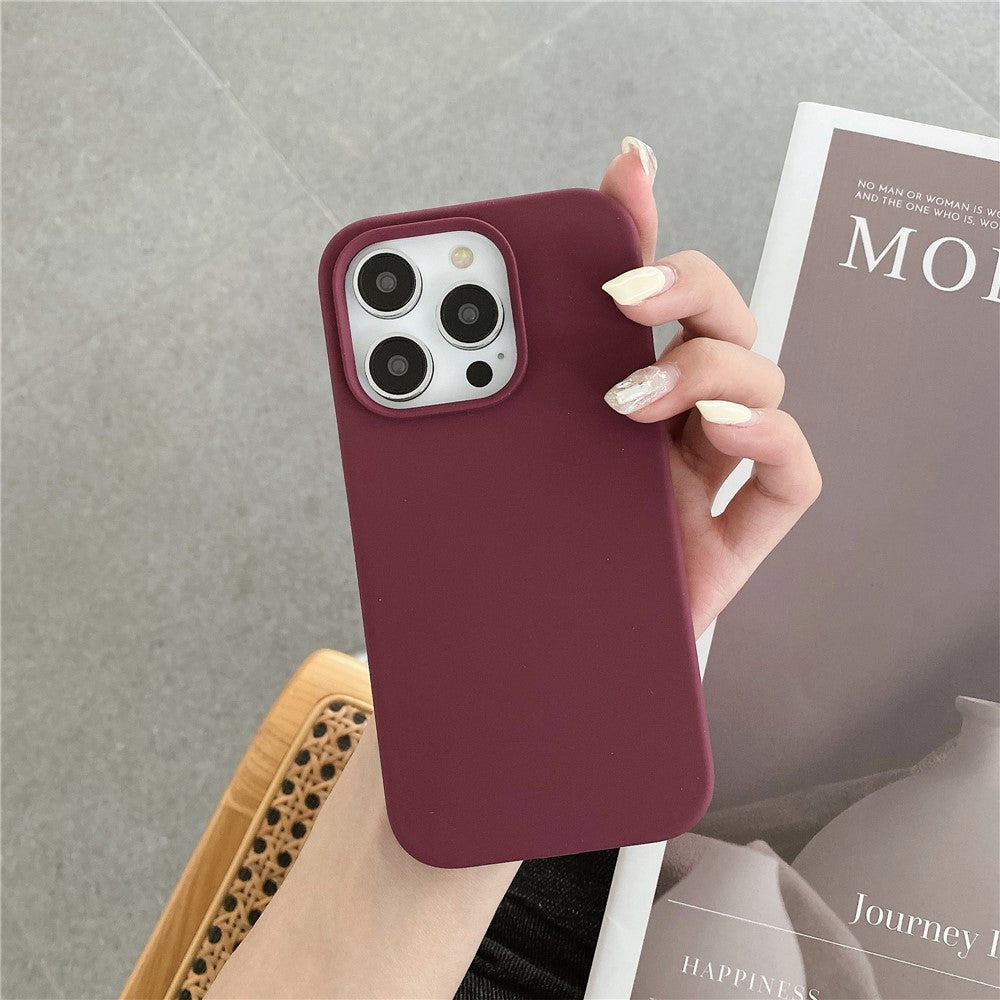 For-iPhone-15-Pro-Max-Slim-Phone-Case-Soft-Silicone-Phone-Shell-Compatible-with-MagSafe-Wireless-Charging-Wine-Red