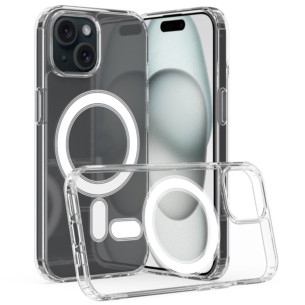 Clear-Phone-Case-for-iPhone-15-,-Magnetic-Ring-Acrylic+TPU-Phone-Shell-Cover-Compatible-with-MagSafe
