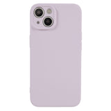 Fiber-Lining-Shell-for-iPhone-15-Candy-Color-Anti-Drop-TPU-Phone-Case-Rubberized-Phone-Cover-Purple