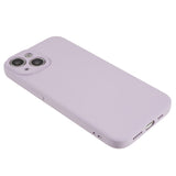 Fiber-Lining-Shell-for-iPhone-15-Candy-Color-Anti-Drop-TPU-Phone-Case-Rubberized-Phone-Cover-Purple