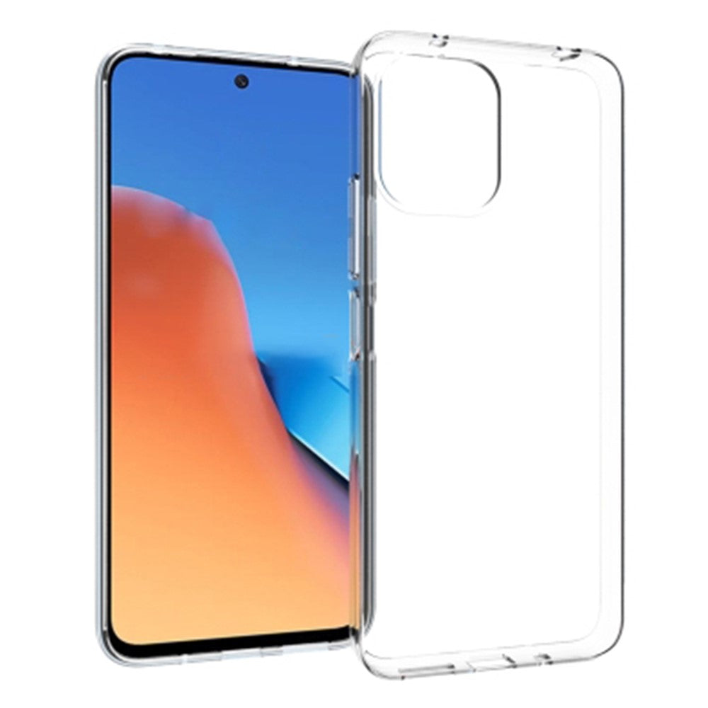 For-Xiaomi-Redmi-12-4G-Glossy-Watermark-Free-TPU-Case-Transparent-Phone-Cover