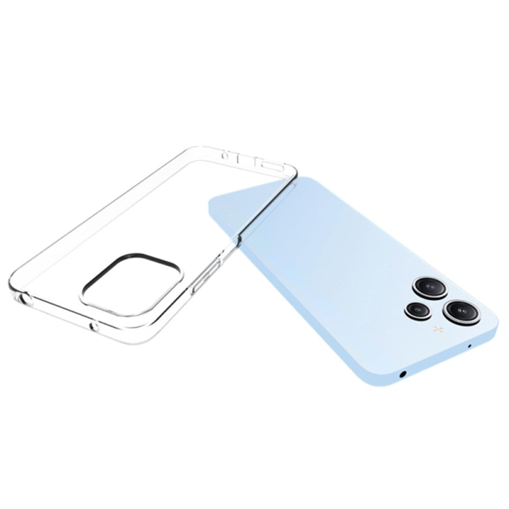 For-Xiaomi-Redmi-12-4G-Glossy-Watermark-Free-TPU-Case-Transparent-Phone-Cover