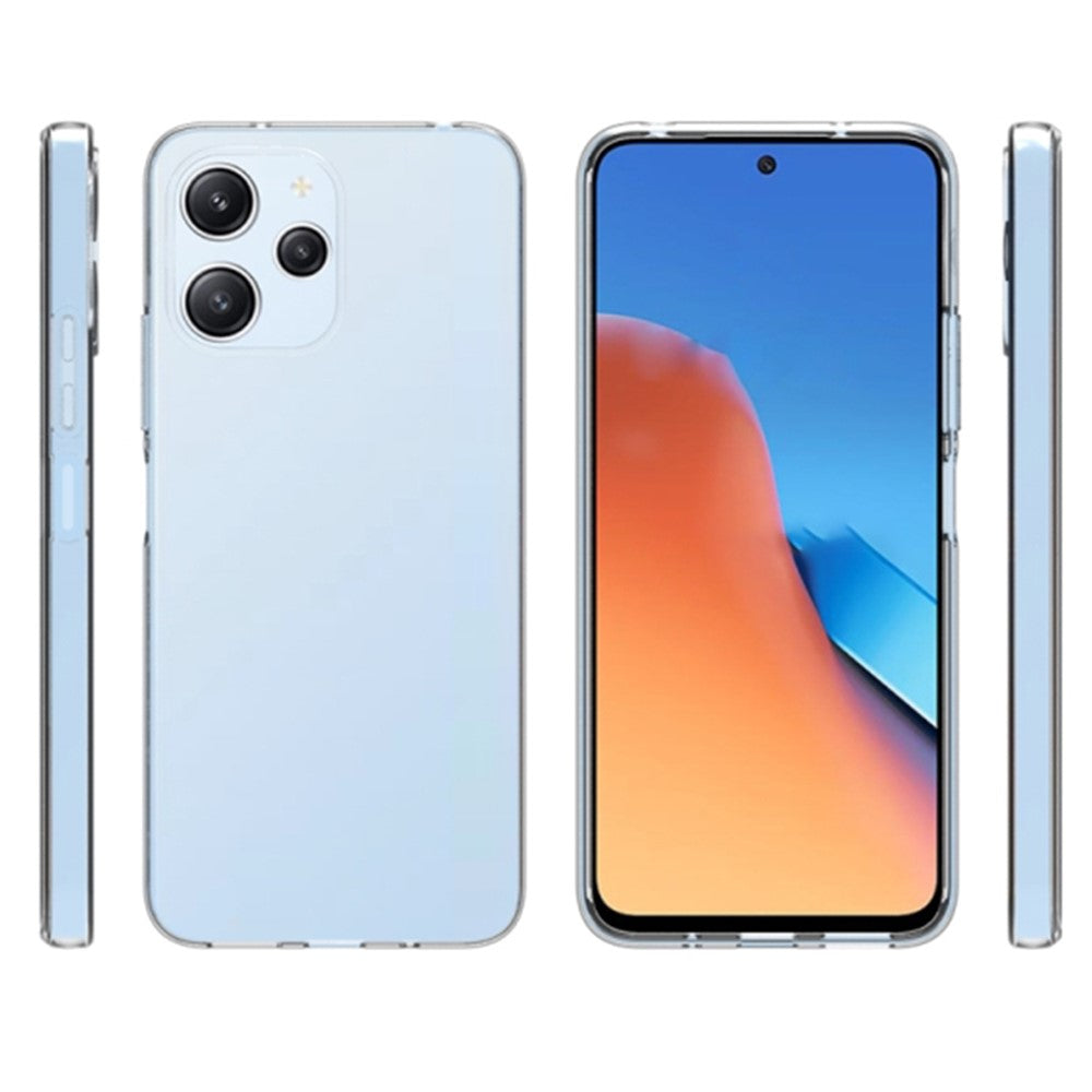 For-Xiaomi-Redmi-12-4G-Glossy-Watermark-Free-TPU-Case-Transparent-Phone-Cover