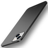 MOFI-JK-PC-Series-1-Shield-for-iPhone-15-Matte-PC-Phone-Case-Dustproof-Cell-Phone-Cover-Black