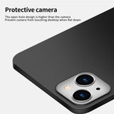 MOFI-JK-PC-Series-1-Shield-for-iPhone-15-Matte-PC-Phone-Case-Dustproof-Cell-Phone-Cover-Black