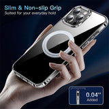 For-iPhone-14-Pro-Clear-Phone-Case-TPU-+-PC-Magnetic-Cover-Compatible-with-MagSafe-Transparent