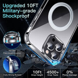 For-iPhone-14-Pro-Clear-Phone-Case-TPU-+-PC-Magnetic-Cover-Compatible-with-MagSafe-Transparent