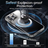 For-iPhone-14-Pro-Clear-Phone-Case-TPU-+-PC-Magnetic-Cover-Compatible-with-MagSafe-Transparent