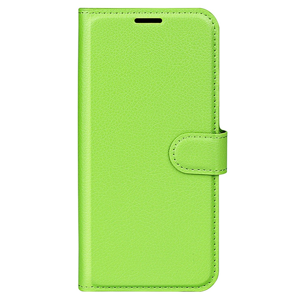For-Samsung-Galaxy-A15-5G-Case-Slim-Fit-Litchi-Texture-Stand-Wallet-Phone-Cover-PU-Leather-Shell-Green
