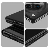For-OnePlus-Open-/-Oppo-Find-N3-5G-Case-View-Window-Leather-Stand-Phone-Cover-Black
