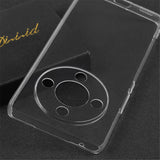 For-Honor-X9b-5G-/-Magic6-Lite-5G-Case-Anti-scratch-Clear-TPU-Phone-Cover-(Precise-Rear-Lens-Cutout)