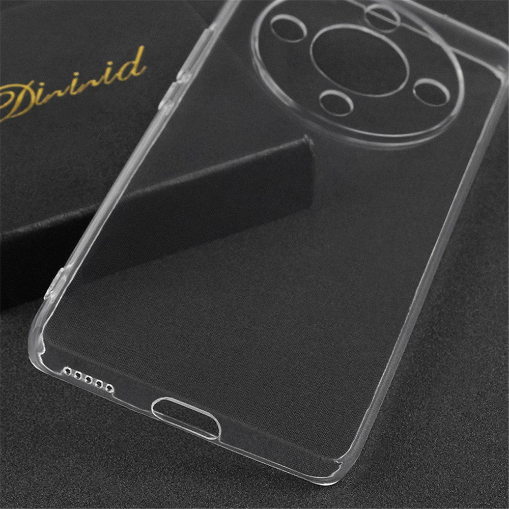 For-Honor-X9b-5G-/-Magic6-Lite-5G-Case-Anti-scratch-Clear-TPU-Phone-Cover-(Precise-Rear-Lens-Cutout)