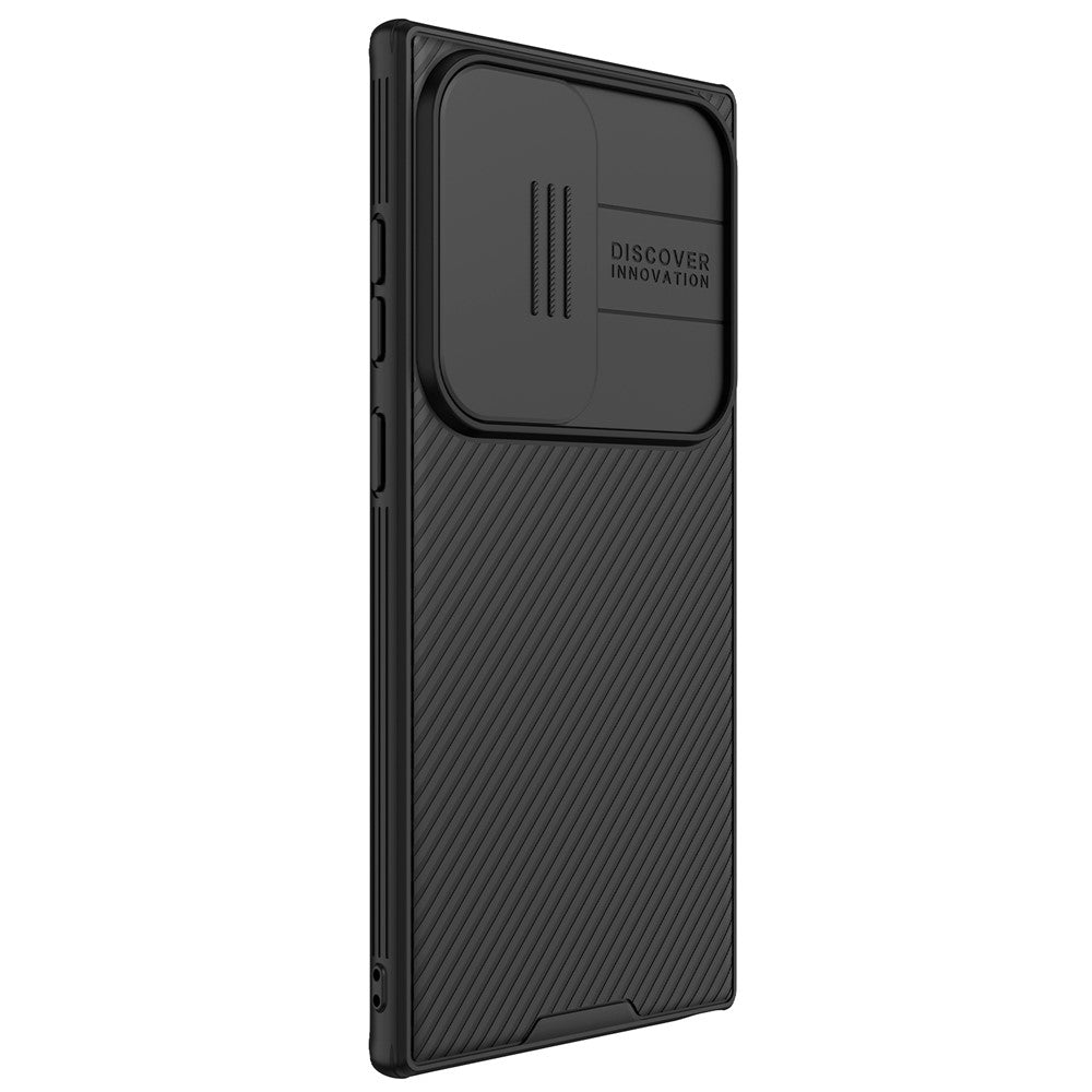 NILLKIN-CamShield-Pro-Series-For-Samsung-Galaxy-S24-Ultra-Case-PC+TPU-Slide-Camera-Lid-Phone-Cover-Black