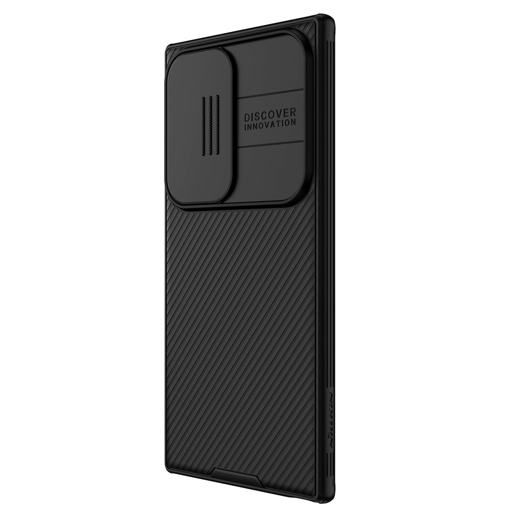 NILLKIN-CamShield-Pro-Series-For-Samsung-Galaxy-S24-Ultra-Case-PC+TPU-Slide-Camera-Lid-Phone-Cover-Black
