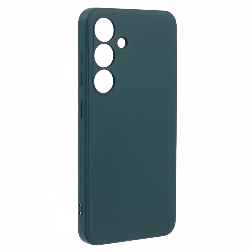 For-Samsung-Galaxy-S24-Phone-Case-Soft-Fiber-Lining-TPU-Cover-Army-Green