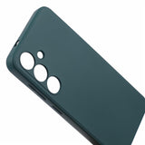 For-Samsung-Galaxy-S24-Phone-Case-Soft-Fiber-Lining-TPU-Cover-Army-Green
